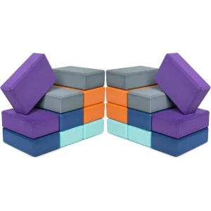 20 Pack Bulk Foam Yoga Blocks